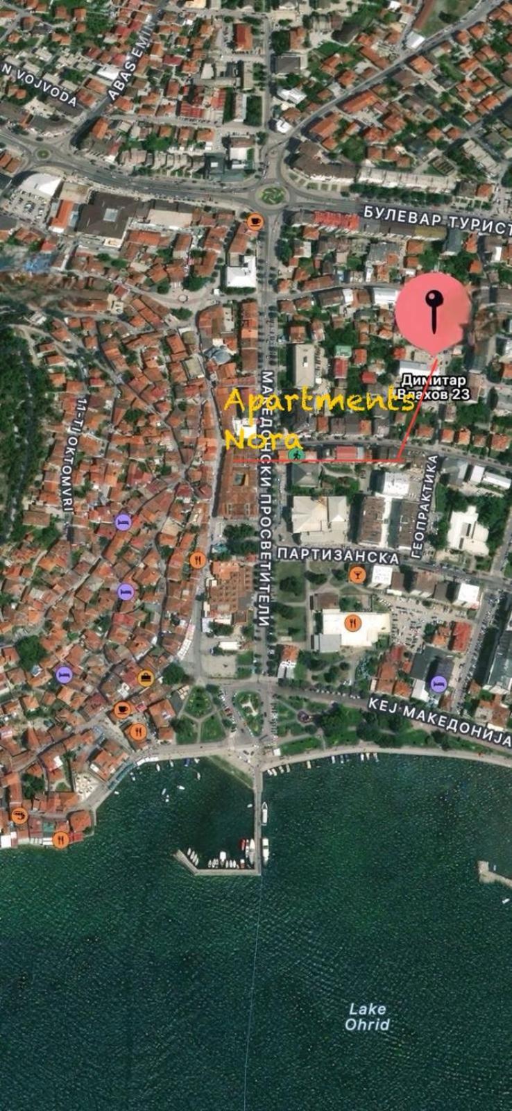 Apartments Nora Ohrid Exterior foto